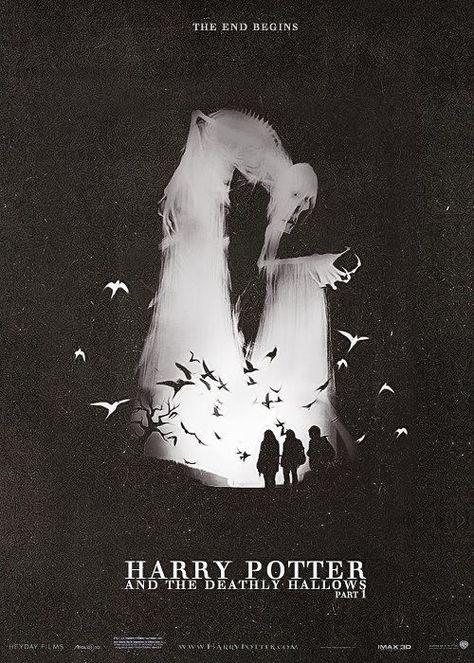 Awesome Movie Posters | #1045 Poster Of Movies, Movie Posters Harry Potter, Movie Poster Harry Potter, Deadly Hallows, Harry Potter Movie Poster, Harry Potter Posters, Deathly Hollows, Poster Harry Potter, Harry Potter Movie Posters
