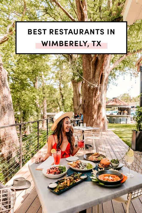 best restaurants in Wimberely Texas Regional, Wimberly Texas, Bbq Short Ribs, Monster Treats, Texas Bucket List, Wimberley Texas, Texas Restaurant, Texas Roadtrip, Pizza And Beer