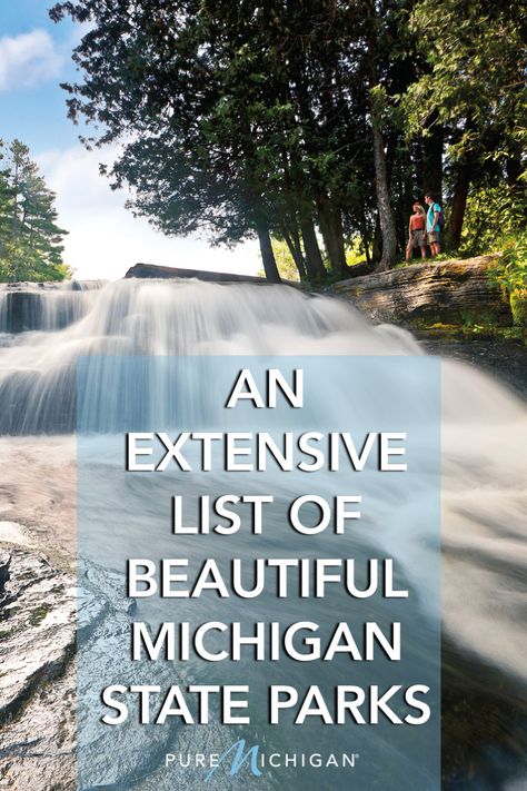 Michigan Travel Summer, Michigan Living, Michigan Decor, Fall Adventures, Rustic Camping, Retirement Activities, Michigan Camping, Travel Michigan, Michigan State Parks