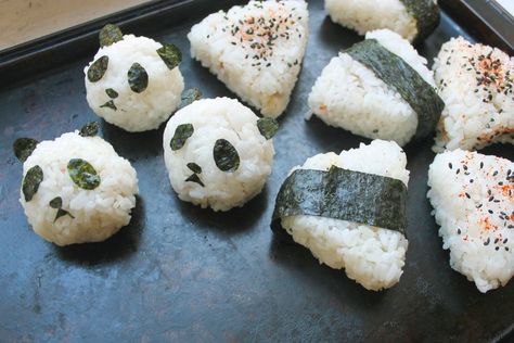Japanese Rice Balls, Japanese Rice, Rice Balls, Japanese Cooking, Food Crafts, Food 52, Cute Food, I Love Food, Japanese Food