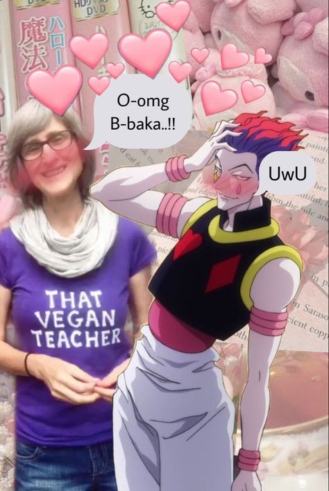 Vegan Teacher X Hisoka, Cursed Hisoka Pictures, Hisoka Cursed, Vegan Teacher, Ja I Ty, Cursed Ships, Weird Ships, Gay Characters, Snk Cosplay