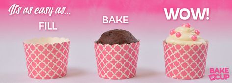 About those cups – Bake-In-Cup Baking Cups Ideas, Baking Cups For Cupcakes, Dessert Cups Recipes, Cupcake Cups, Cup Decorating, How To Make Cupcakes, Cupcake In A Cup, Cupcake Holder, Paper Liner