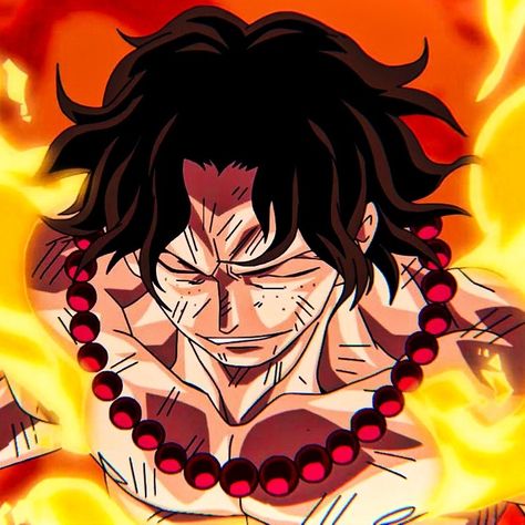 Ace Pfps One Piece, Ace Profile Picture, Anime Pfp One Piece, Ace One Piece Pfp, Ace Icons One Piece, One Piece Widget, One Piece Profile, Portgas D Ace Icon, Ace One Piece Icon