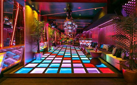 A Perfect Day In...Athens Disco Floor, Disco Aesthetic, 80s Disco, Club Lighting, Disco Funk, Disco Club, Nightclub Design, Disco Theme, 70s Party