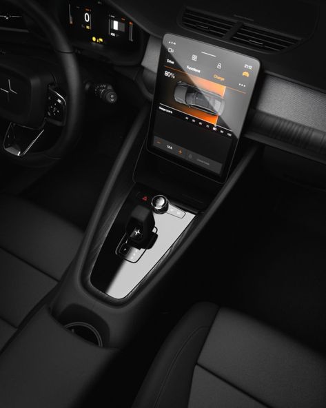 Car Cockpit, 240z Datsun, Car Ui, Car Experience, Custom Car Interior, Tesla Roadster, Car Interior Design, Tesla Car, Pole Star