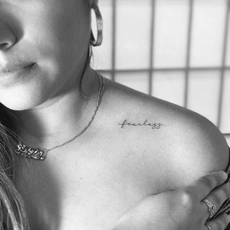 Fearless Tattoo Ideas, Fearless Tattoos, Breath Tattoo, Breathe Tattoos, Fearless Tattoo, Just Breathe Tattoo, Danty Tattoos, Breathe Tattoo, Tattoos Infinity