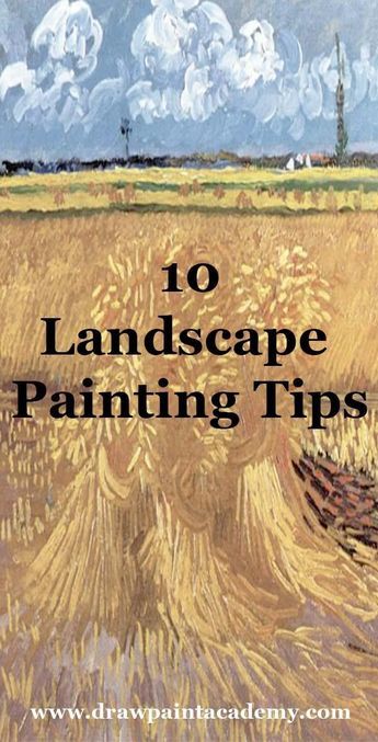 Check out these landscape painting tips perfect for beginners. These are 10 simple and actionable tips which you can use in your next landscape painting! #painting #landscapes #techniques #tutorial #paintingtips #learntopaint Landscapes To Draw Pictures, Free Painting Tutorials, Bob Ross Paintings Tutorials Easy, Acrylic Landscape Paintings Tutorials, Oil Painting Tips, Landscape Painting Tutorial, Oil Painting Tutorial, Oil Painting Techniques, Acrylic Painting Lessons