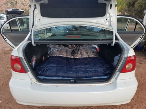 Rv Conversion, Sleep In Car, Corolla Car, Sleeping In Your Car, Minivan Camper Conversion, Stealth Camping, Rv Camping Checklist, Suv Camping, Winter Car