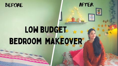 Rental Friendly Decor, Small Room Decoration, Low Budget Bedroom, Ideas Small Bedroom, Small Bedroom Design Ideas, Budget Bedroom Makeover, Design My Room, Small Bedroom Design, Budget Makeover