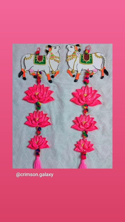 Cow, Lotus, Pichwai Cow Wall Hanging, Pichwai Cow, Pichwai Art, Art Designs, Wall Hanging, Mural, Art Design