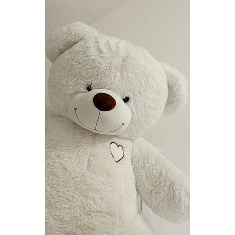 🤍 #teddybear #white #love #fashion #aesthetic White Teddy Bear Aesthetic, Teddy Bear White, Cute Teddy Bear Pics, Teddy Bear Images, Teddy Bear Wallpaper, Purple Flowers Wallpaper, White Teddy Bear, Pink Wallpaper Backgrounds, Daisy Wallpaper