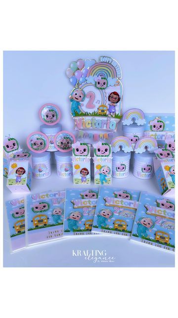 Cocomelon Candy Boxes, Cocomelon Candy Bags, Festa Cocomelon, Birthday Party Box, Coco Melon, Cocomelon Birthday, Milk Box, School Treats