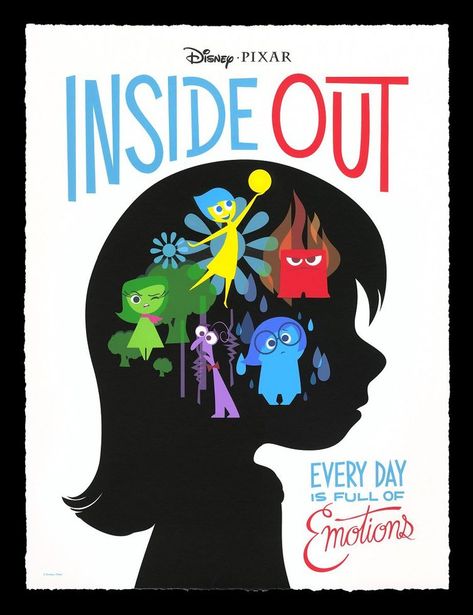 16 Inside Out Design Concept, Inside Out Poster, Inside Out Emotions, Lewis Black, Emotions Posters, Disney Inside Out, Pixar Animation, Inspirerende Ord, Bill Hader