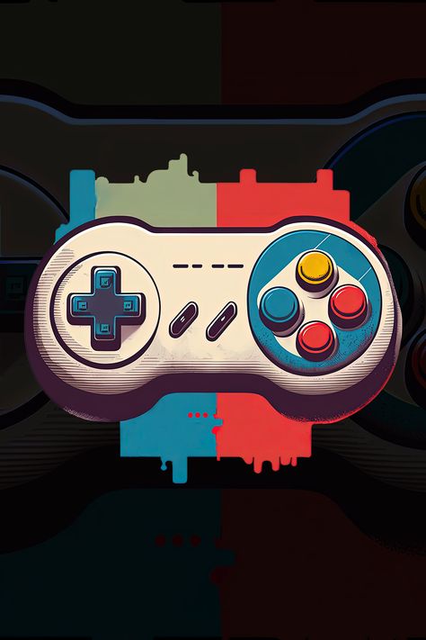 Take a trip back in time with our 80s Retro gamepad t-shirt! This nostalgic design features a vintage gamepad, evoking memories of classic arcade games and gaming consoles from the 80s. The high-quality print ensures that the design will last, and the shirt is available in a variety of colors and sizes to suit your individual style. Get yours today and add a touch of retro gaming flair to your wardrobe! Find it exclusively on Teepublic. #retro #gaming #t-shirt #vintage #gamepad, #80s Vintage Video Games Aesthetic, Retro Games Wallpaper, 80s Video Games, Simplistic Wallpaper, Retro Arcade Games, Game Wallpaper Iphone, Adventure Time Characters, Retro Gaming Art, Vintage Video Games