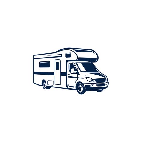 Download the RV, camper van illustration vector 4875586 royalty-free Vector from Vecteezy for your project and explore over a million other vectors, icons and clipart graphics! Camper Van Tattoo, Campervan Tattoo, Camper Van Illustration, Van Illustration, Van Branding, Camp Logo, Car Camper, Car Vector, Vans Logo
