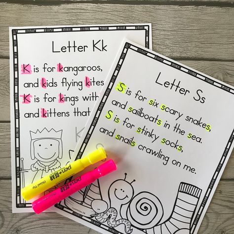 Alphabet Poems for Shared Reading | Mrs. McGinnis' Little Zizzers Abc Poems Alphabet, Journal Ideas For Kindergarten, Alphabet Poems Free, Free Alphabet Poems, Letter Poems Preschool, Alphabet Poems For Each Letter Free, Alphabet Poems For Each Letter, Abc Poem, Poems For Kindergarten