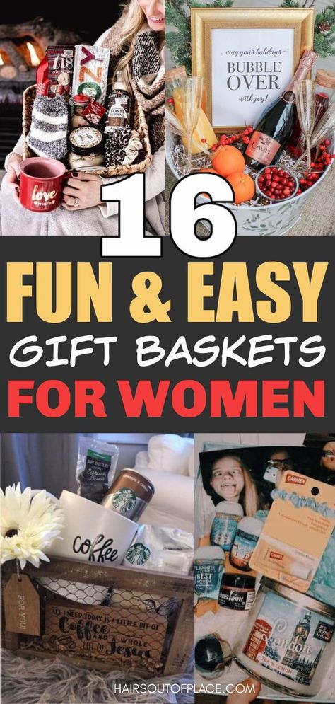 Gift Baskets For Young Women, Gift Baskets For Her Birthday, 50 Year Old Gift Basket, Gift Basket Ideas For Moms Birthday, Diy Gift Baskets For Women Birthdays, Friendship Gift Basket Ideas, 40th Birthday Gift Baskets For Women, Bday Basket Ideas For Her, Birthday Gifts For Friends Woman