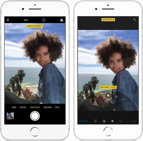 Native iPhone Camera App Portrait Mode Nature, Iphone Camera Tricks, Iphone 7 Camera, Iphone Tricks, Iphone Pics, Selfie Idea, Camera Tricks, Inspiration Portrait, Photography Tips Iphone
