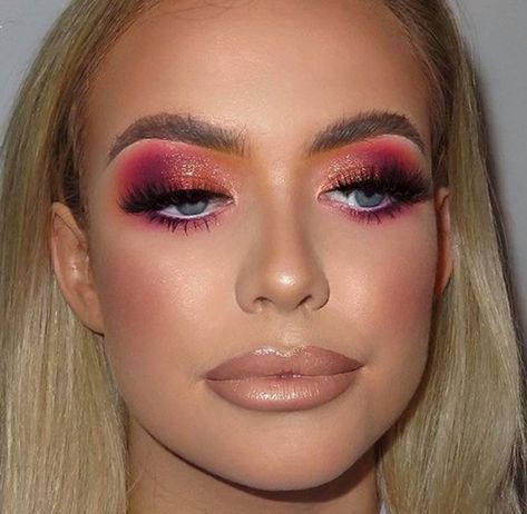 Valentines Makeup Look, Valentine’s Day Make Up Looks Simple, Bridesmaids Makeup Ideas, Valentine’s Day Make Up Looks, Valentine’s Day Make Up, Valentines Day Eyeshadow, Valentine’s Day Makeup, Valentines Eye Makeup, Valentine Makeup Looks