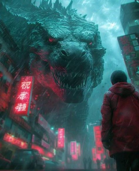 God Zilla, Red Hood Comic, Godzilla Franchise, Big Lizard, Ghost Rider Wallpaper, Godzilla Funny, Godzilla Wallpaper, Hype Wallpaper, All Godzilla Monsters