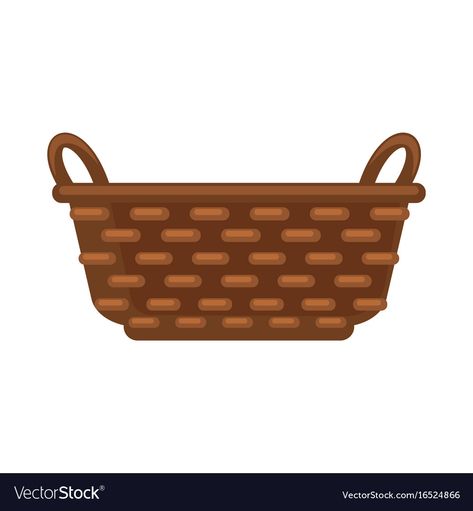 Belem, Adobe Illustrator, Dark Brown, Basket Clipart, Straw Basket, Colorful Furniture, Vector Image, Louis Vuitton Damier, Png Images