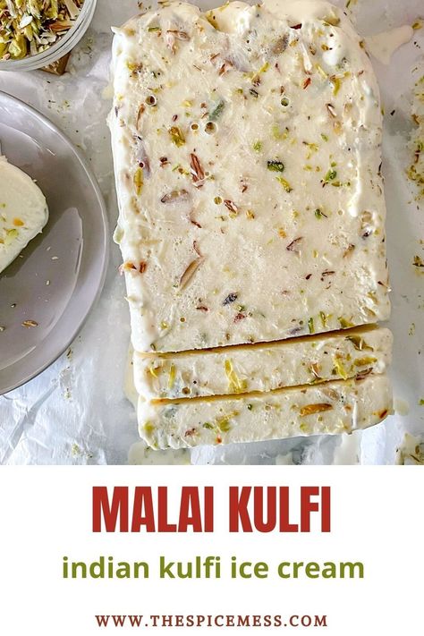 If you’re looking for a simple summer Pakistani dessert, this malai kulfi is cool and refreshing. Our kulfi made is a simple no-cook recipe condensed milk for an easy dessert. Enjoy this easy malai kulfi for indulgent and creamy homemade ice cream for the ultimate summer treat! Chai Party, Recipe Condensed Milk, Malai Kulfi Recipe, Quick Summer Desserts, Malai Kulfi, Testy Food, Pakistani Desserts, Indian Mithai, Easy Indian Dessert Recipes