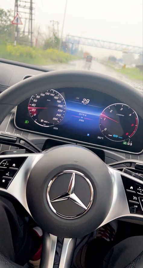 #mercedesbenz #car #cclass #aesthetic Car Driving Snap Mercedes, Car Steering Snap, Snapchat Car, Chandigarh Snap, Mercedes Wallpaper, Cars Mercedes, Dream Cars Mercedes, Alcohol Party, Driving Car