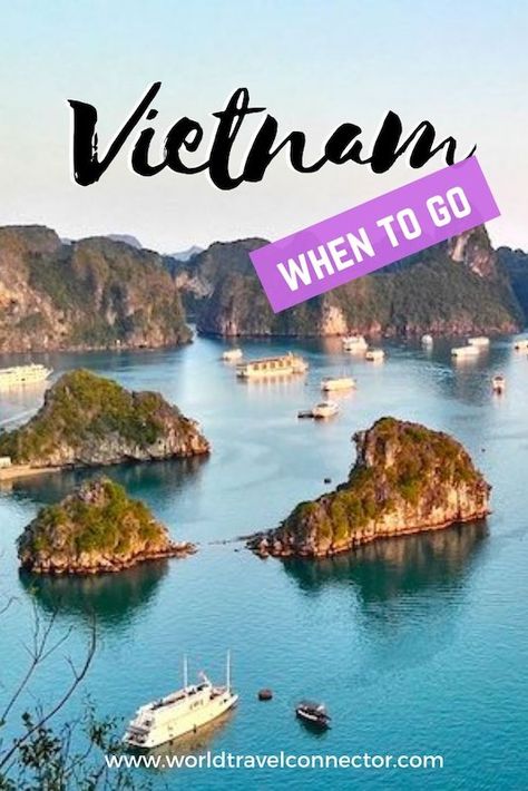 Find out what's the best time to visit Vietnam, when to go Halong Bay, Hanoi, Sapa, Nha Trang, Ho Chi Minh City, Mui Ne ... #Vietnam #travel #Sapa #HoChiMinh #HalongBay #NhaTrang #Hanoi Mui Ne, Best Time To Visit Vietnam, Asia Travel Outfit, Asian Travel, Vietnam Travel Guide, Visit Vietnam, Visit Asia, Backpacking Asia, Travel Route