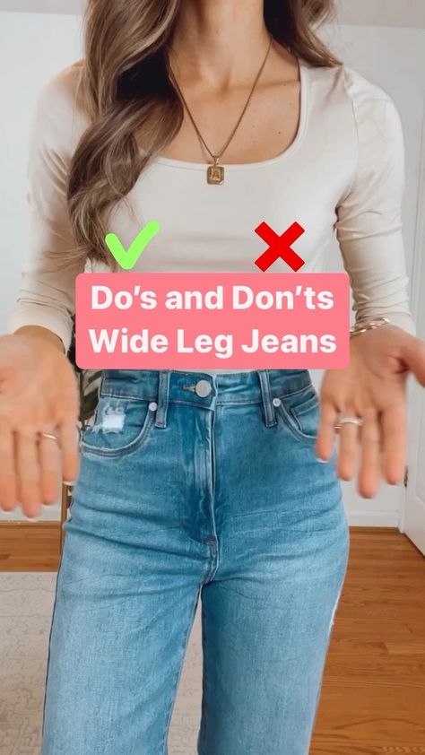 How To Style A Wide Leg Jeans, Straight Pants Outfit Casual, Wide High Waist Jeans Outfit, How To Style Boyfriend Jeans Casual, Wild Leg Jeans Outfit, Styling High Waisted Jeans, Highwaist Pants Outfit Denim, Styling Wide Leg Jeans High Waist, What To Wear With Straight Leg Jeans