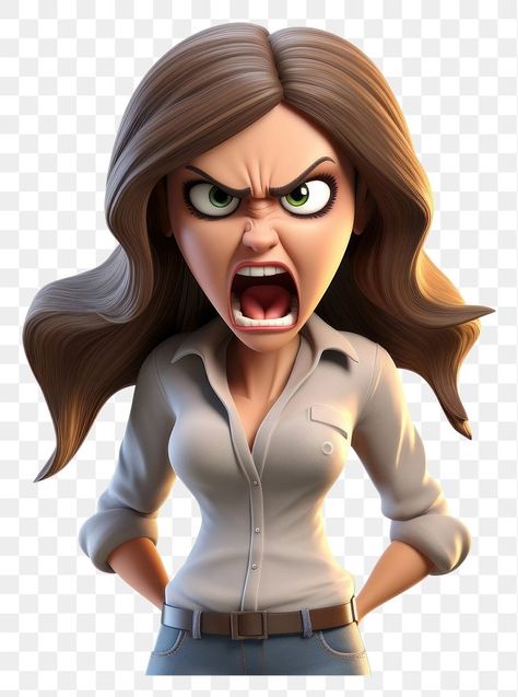 Angry Woman Illustration, Woman Angry Face, Angry Cartoon Face, Angry Cartoon, Angry Woman, Angry Person, Face Cartoon, Angry People, Angry Women