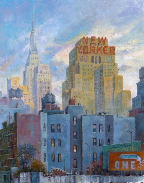 New York City Prints Wall Art, New York Art Print, Paintings Of New York, New York Artwork, Nyc Cartoon, New York Skyline Painting, New York Posters, Nyc Watercolor, New York Illustration