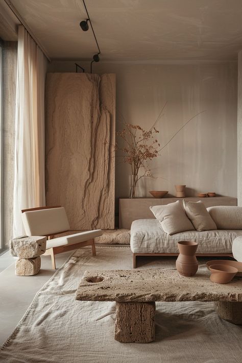 Wabi Sabi Couch: Comfort in Imperfection - Quiet Minimal Wabi Sabi, Wabi Sabi Couch, Modern Couches, Wabi Sabi Interior Design, Organic Sofa, Wabi Sabi Interior, Couch Ideas, Modern Organic, Organic Modern