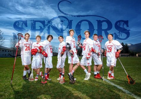 Lacrosse Team Pictures, Lacrosse Poses, Lacrosse Team Photos, Team Photo Ideas, Lacrosse Senior Pictures, Lax Girls, Senior Banner, Lacrosse Boys, Senior Night Gifts