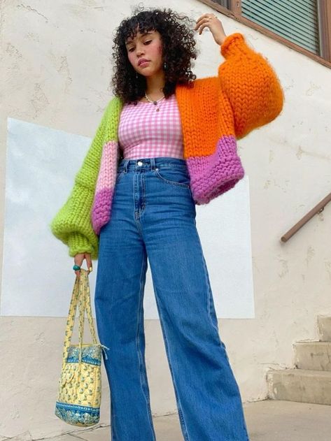 The Gen Z Styling Trend That Is Taking Over Fashion This Year Gen Z Outfits, Outfits Colorful, Bright Colored Outfits, Mode Pop, Color Outfits, Bright Outfits, Funky Outfits, Fashion Aesthetics, Outfit Trends