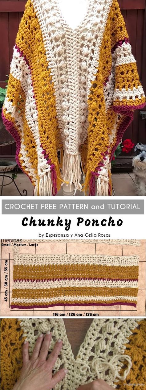 شال كروشيه, Poncho Crochet, Crochet Poncho Free Pattern, Crochet Scarf Pattern Free, Crochet Shawl Pattern Free, Gloves Pattern, Crochet Poncho Patterns, Crochet Shawls And Wraps, Crochet Bookmarks
