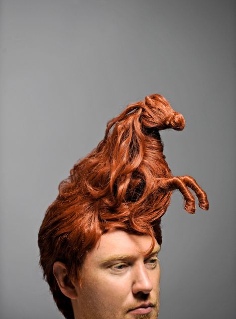 Esquire Magazine, Wedding Hairstyle, New Haircuts, Crazy Hair, Bad Hair Day, Horse Hair, Bad Hair, Hair Art, Dali