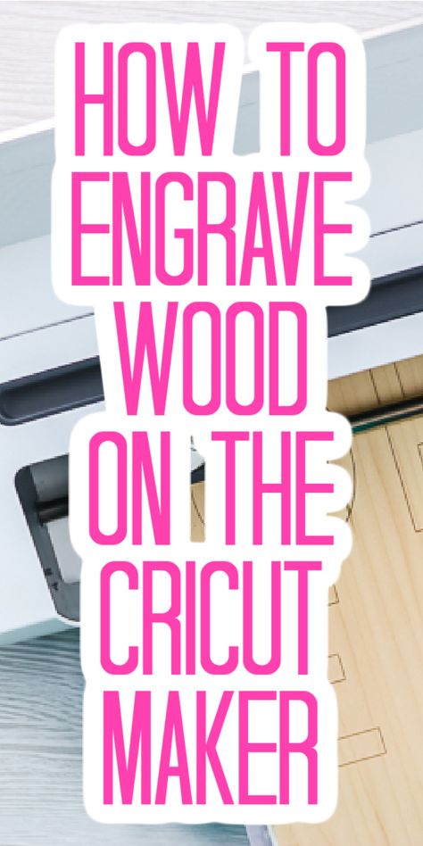 Learn how to use the Cricut Maker engraving tool on wood. You will love this feature and the project possibilies that comes along with it! #cricut #cricutmaker #engraving #wood #woodcrafts How To Carve Wood With Cricut, How To Etch Wood With Cricut, Circuit Maker Projects Ideas, Circuit Maker Wood Projects, Cricket Maker Wood Projects, Wood Engraving With Cricut, Cricut Engraving Tip Projects, Engraving On Cricut Maker, Wood For Cricut Maker