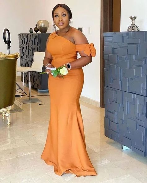 Bridesmaid Dresses One Shoulder, Formal Bridesmaid Dresses, Satin Plus Size, Plus Size Modest, African Bridesmaids, Cheap Long Bridesmaid Dresses, Yellow Mermaid, African Bridesmaid Dresses, Cheap Bridesmaid Dresses Online