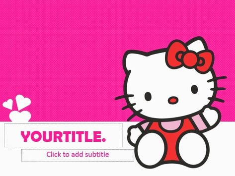 Hello Kitty Powerpoint Templates - 4 Presentation Hello Kitty Powerpoint Background, Hello Kitty Presentation Template, Sanrio Powerpoint Template, Hello Kitty Powerpoint, Pink Doraemon, Doraemon Images, Presentation Wallpaper, Doraemon Doraemon, Japanese Bobtail Cat