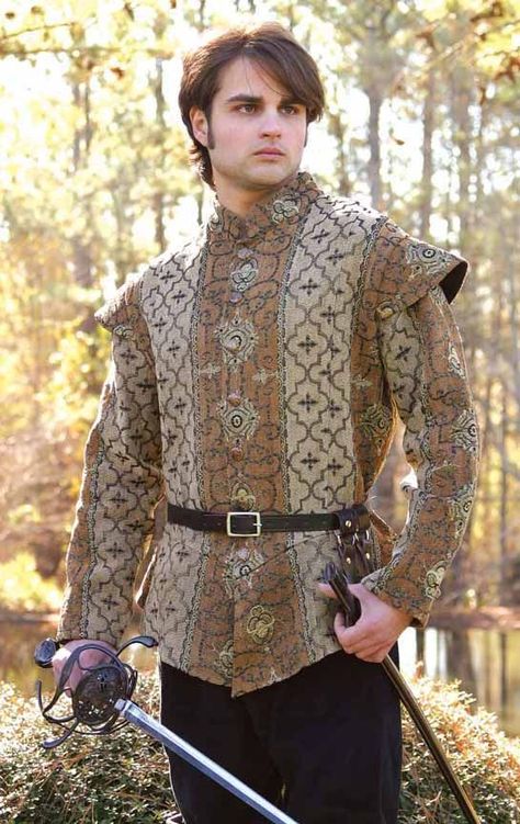 Medieval Clothing, Medieval Prince, Medieval Clothing Men, Prince Costume, Prince Clothes, Medieval Clothes, Royal Clothing, Royal Court, Medieval Costume