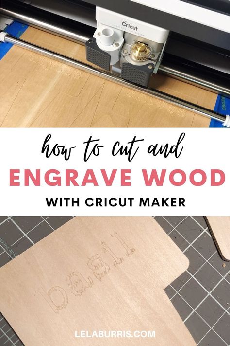 how to engrave wood with Cricut Maker Engrave Wood With Cricut Maker, Engraving Cricut Projects, Chipboard Cricut Projects, Basswood Projects Cricut Maker, Cricut Basswood Projects, Basswood Cricut Projects, Basswood Cricut, Wooden Cricut Projects, Cricut Maker 3 Projects Beginner