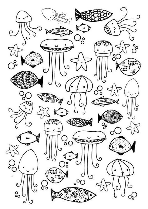 200+ Doodle Ideas To try In Your Bullet Journal/ Decorate your Bujo with these doodles. From cute cactus doodles, to sea life, to cute little food. Dress up your Bullet Journal! #doodles #bulletjournal #bujo Skitse Bog, Cactus Doodle, Art Du Croquis, Kraf Kertas, Arte Doodle, Pola Bordir, Doodle Ideas, Doodle Inspiration, Doodle Art Drawing