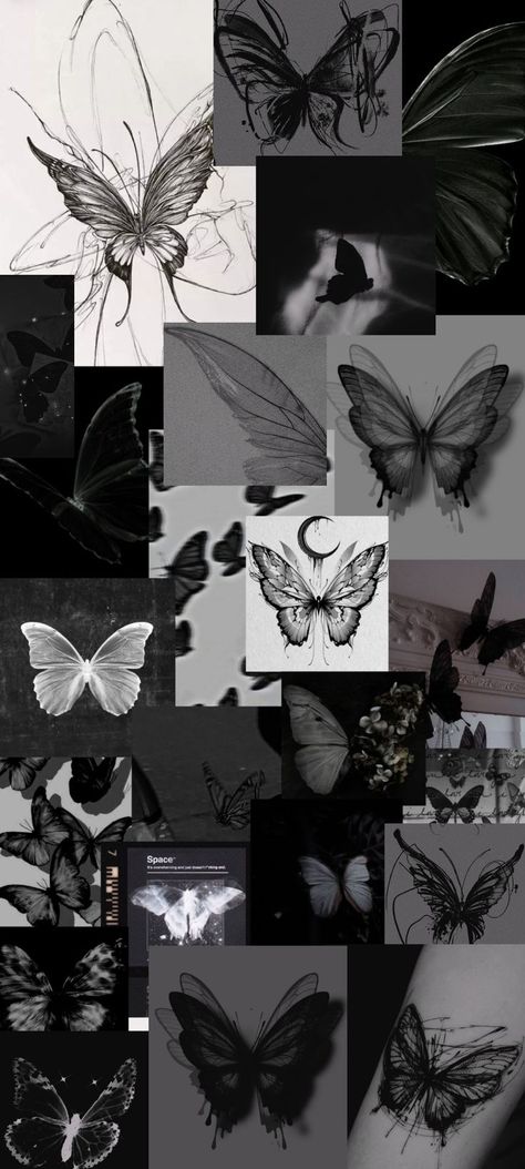 Black Butterfly Aesthetic, Black Butterflies Aesthetic, Blitz Tattoo, Vegetarian Wedding, Butterfly Aesthetic, Iphone Wallpaper Classy, Preppy Vsco, Koci Humor, Pretty Wallpapers Tumblr