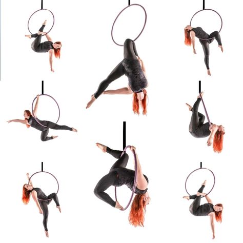 Aerial Hoop photography. Beginners lyra