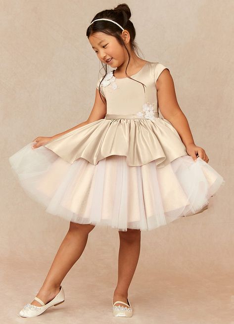 Hi! I've shared my package tracking information with you. Come and check it right now! Creme Flower Girl Dress, Brown Flower Girl Dresses, Beige Flower Girl Dress, Brown Flower Girl Dress, Satin Flower Girl Dresses, Ivory Ball Gown, Flower Girl Dresses Champagne, Flower Girl Dresses Vintage, Satin Flower Girl