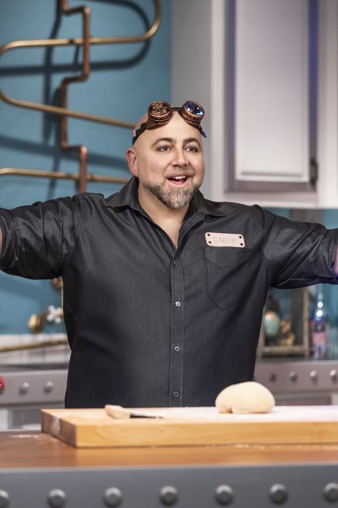 Duff Goldman on Why Families Will Love Happy Fun Bake Time Kids Baking Championship, Jim Henson Creature Shop, Charm City Cakes, Duff Goldman, Salty Popcorn, Silly Puppets, Giant Chocolate, Mall Design, Baking Science