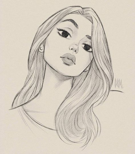 17 Cool Girl Drawing Ideas and References - Beautiful Dawn Designs Cameron Mark, Head Drawings, Head Tilt, Pencil Drawing, Girl Drawing, Drawing Ideas, A Girl, Cool Girl, Pencil