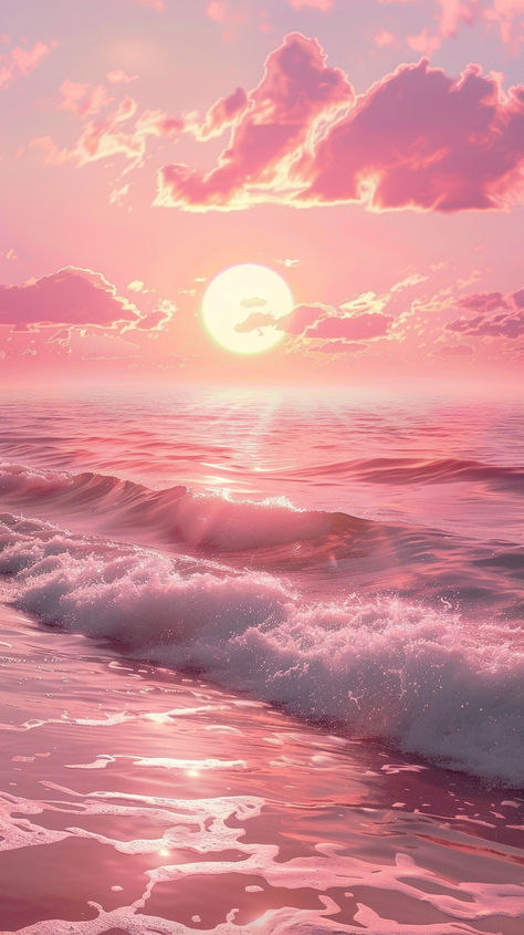 Pink Cute Iphone Wallpaper, Pink Aesthetic Wallpaper Phone, Pink Aesthetic Wallpaper Iphone Collage, Gojo Pink Wallpaper, Wallpaper Ipad Aesthetic Pink, Solid Pink Background Wallpapers, Pink Beach Aesthetic Wallpaper, Sunset Collage Wallpaper, Allisoncore Aesthetic