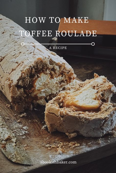 Easy Roulade Recipes, Meringue Roll Recipe, Meringue Roulade Recipe, Pavlova Roll Recipes, Merengue Roulade, Pavlova Roll, Dessert Recipes Cake, Meringue Roulade, Roulade Recipe