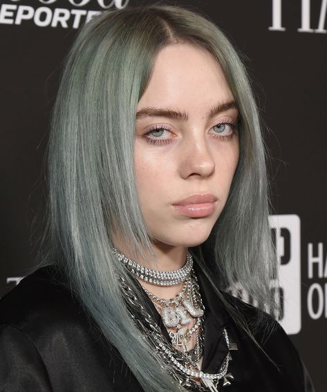 Green Hair, Billie Eilish Hair, Hair Evolution, Teal Hair, Color Inspo, Roots Hair, Hair Inspo Color, Hair Journey, Silver Hair